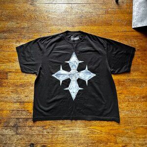 10FIVE88 Oversized Cropped Diamond Tee